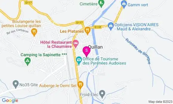 Localisation Carrefour Market