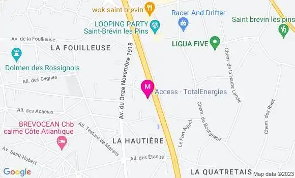 Localisation Access TotalEnergies