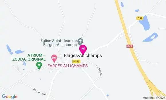 Localisation Esso Centre France