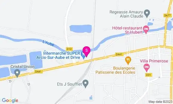 Localisation Intermarché Station