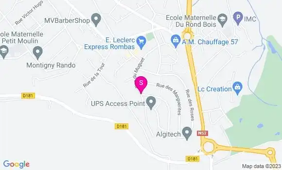 Localisation Station Leclerc