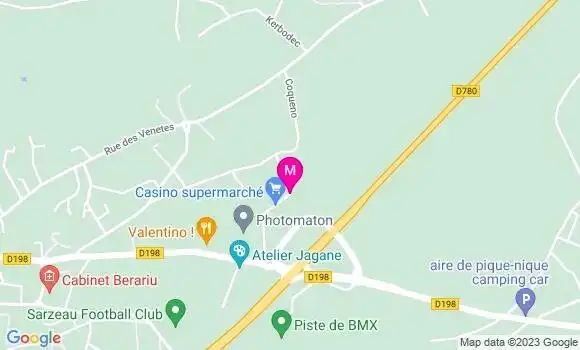 Localisation Géant Casino
