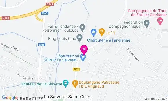 Localisation Intermarché Station