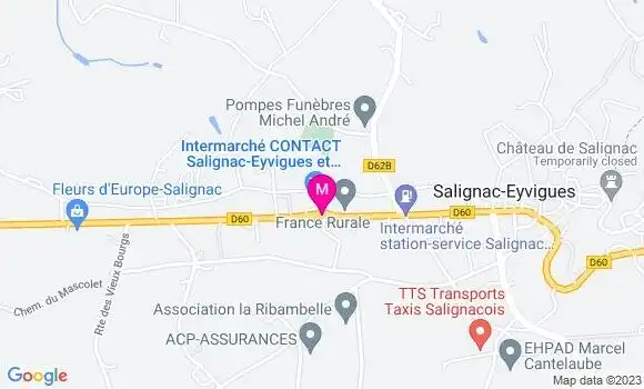 Localisation Intermarché Station