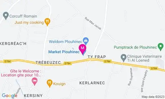 Localisation Carrefour Market