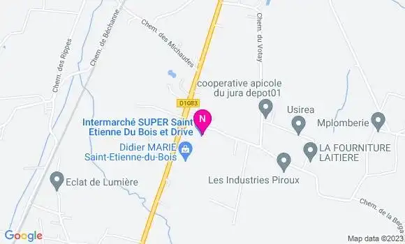 Localisation Intermarché Station