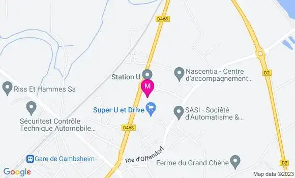 Localisation Super U