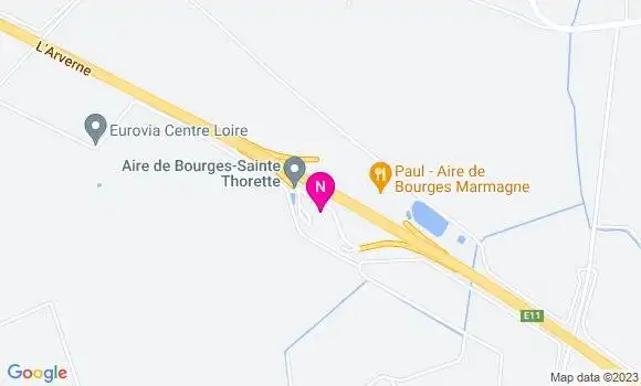 Localisation Station Esso