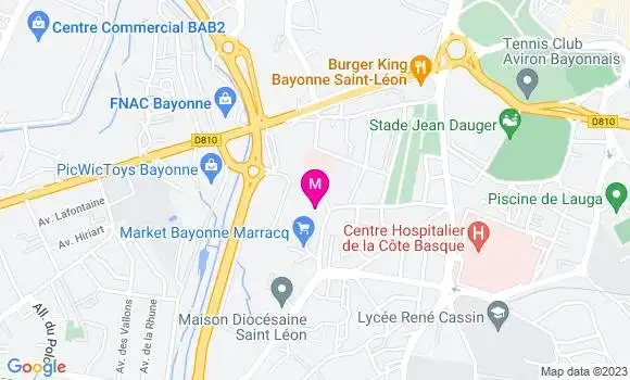 Localisation Carrefour Market