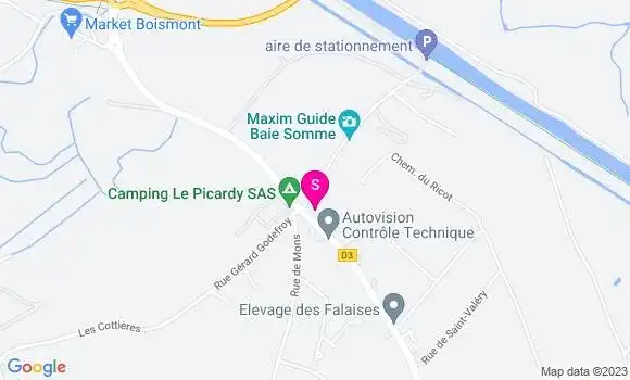 Localisation Carrefour Market