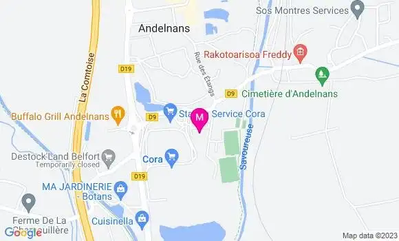 Localisation Cora