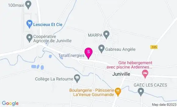 Localisation Garage Vives Alain