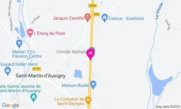 Localisation Carrefour Market