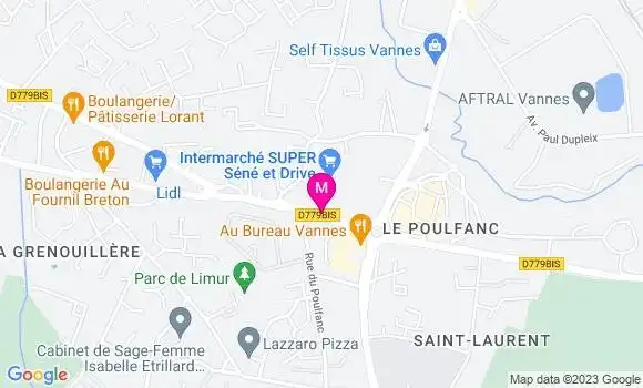 Localisation Intermarché Station