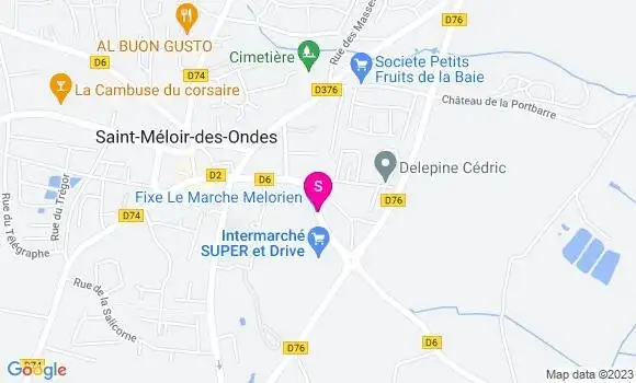 Localisation Intermarché Station