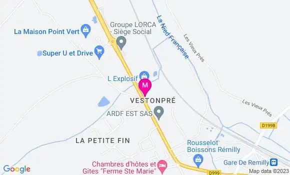 Localisation Garage Ferry
