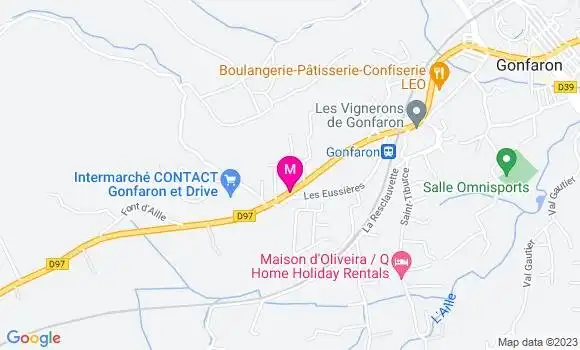 Localisation Intermarché