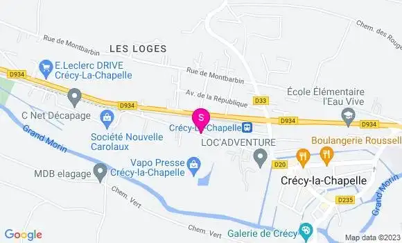 Localisation Intermarché Station
