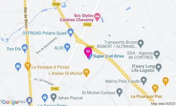 Localisation Super U