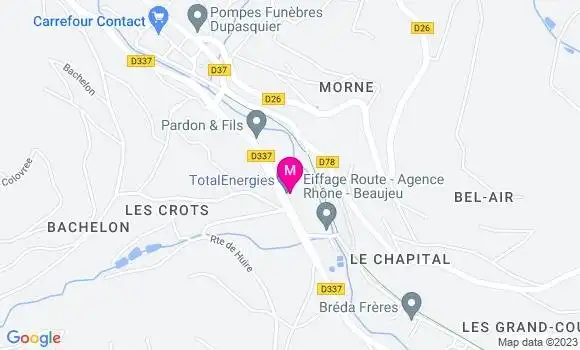 Localisation Garage Guy Fiard