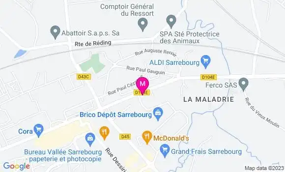 Localisation Avia