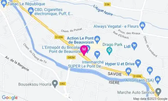 Localisation Super U