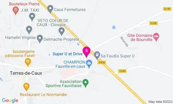 Localisation Super U
