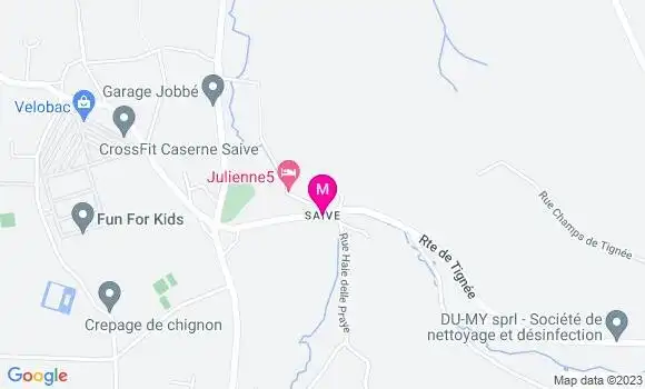 Localisation Saive