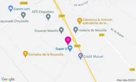 Localisation Super U