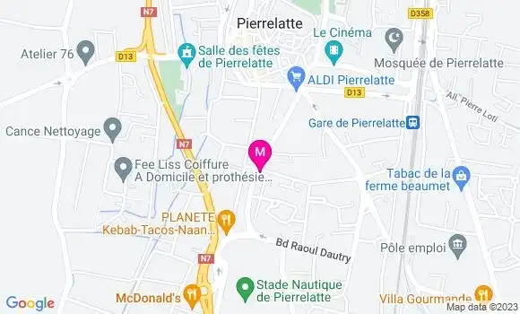 Localisation Carrefour Market