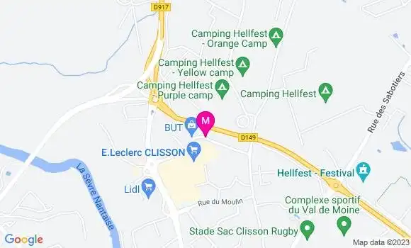Localisation Station Leclerc