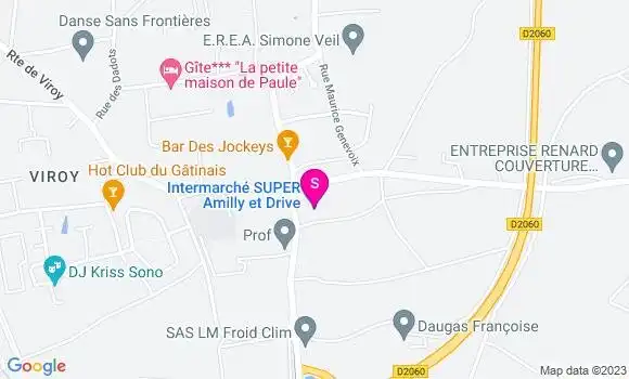 Localisation Intermarché Station