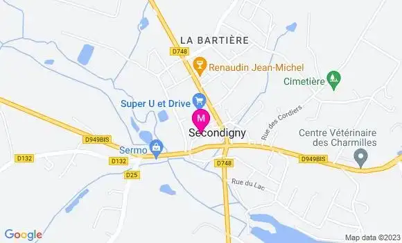 Localisation Super U