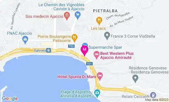 Localisation Total Saint Joseph