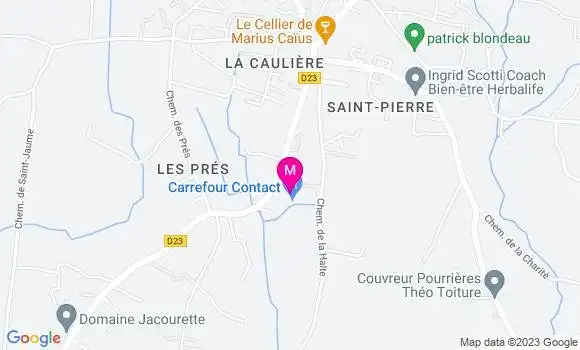 Localisation Carrefour Contact