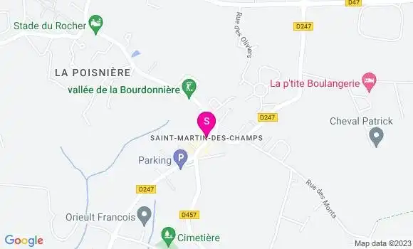 Localisation Station Carrefour