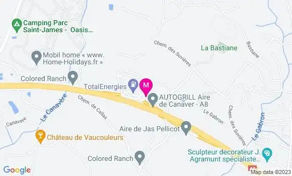 Localisation Relais Canaver