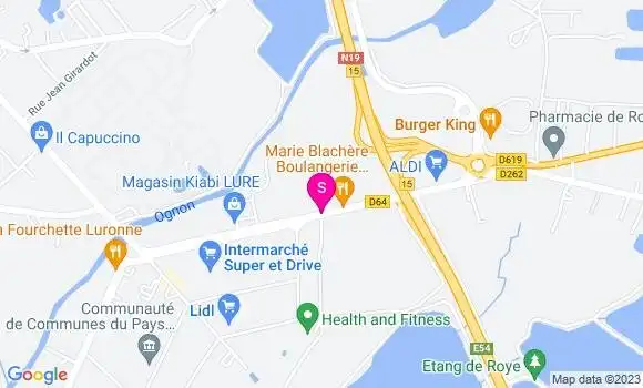 Localisation Intermarché Station