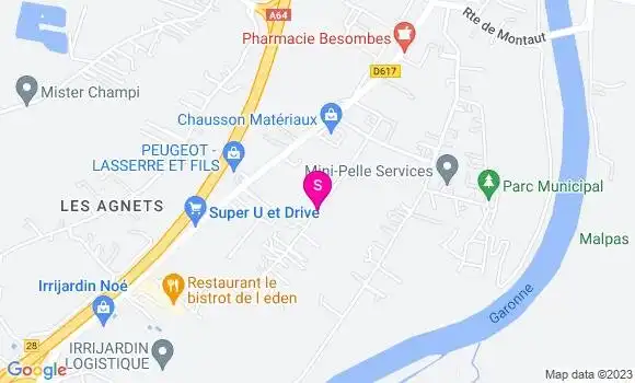 Localisation Super U