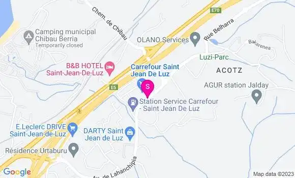 Localisation Carrefour Market