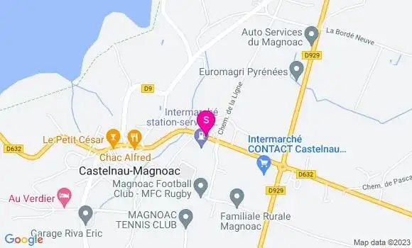 Localisation Intermarché Station