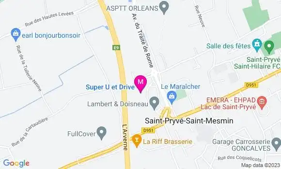 Localisation Super U