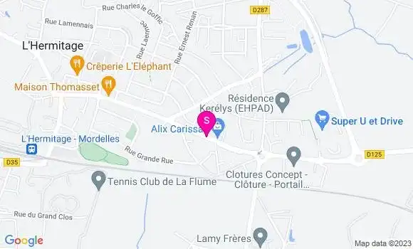 Localisation Super U