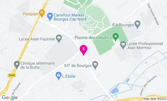 Localisation Carrefour Market