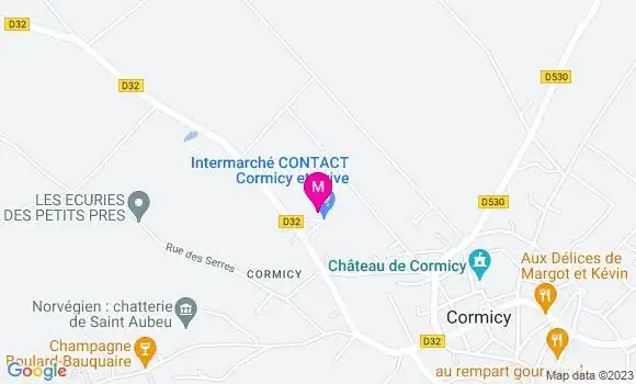 Localisation Intermarché Station