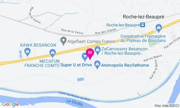 Localisation Station U