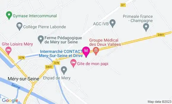 Localisation Intermarché Station