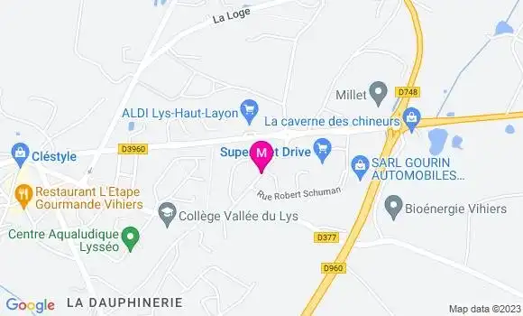 Localisation Station U