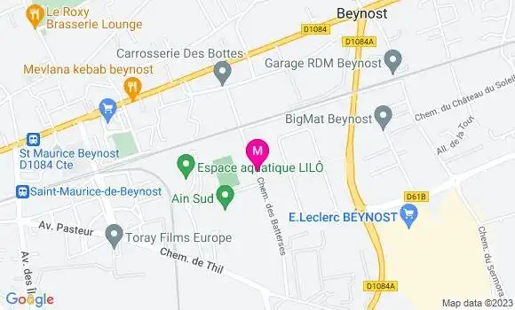 Localisation Station Leclerc