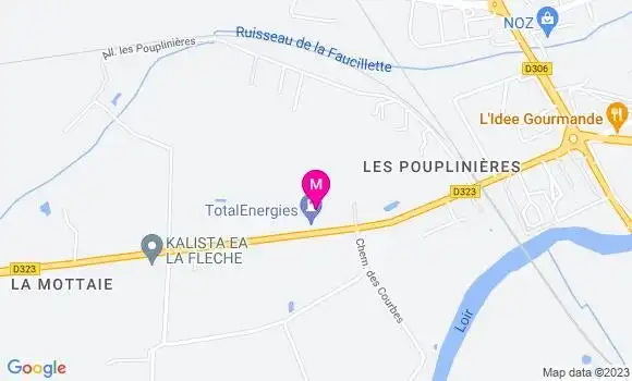 Localisation TotalEnergies